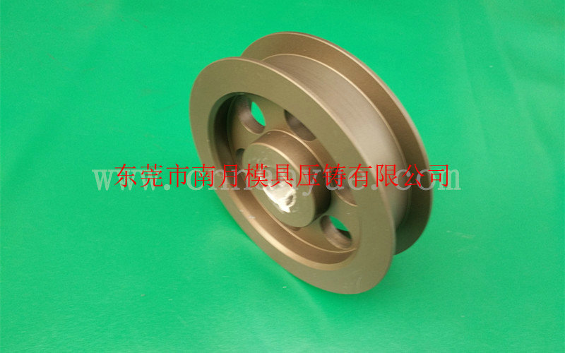 拉丝铝合金导轮160x40-1导轮电工机械行业专用导轮
