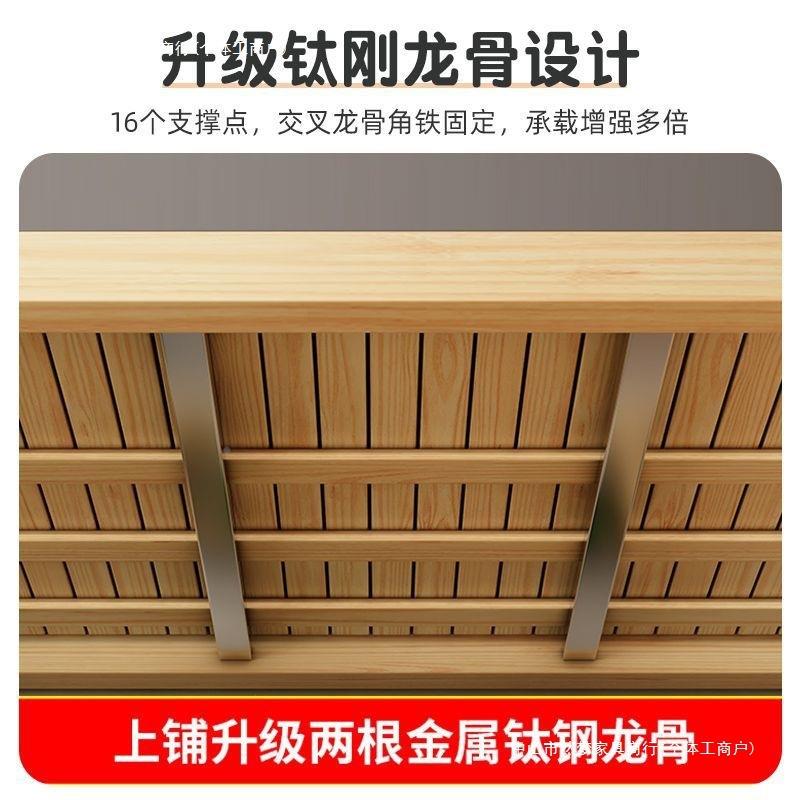 实无品牌/子母床上下铺床二功能上下木多床组合层床高低床加粗加