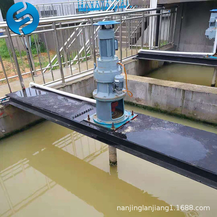 污泥池立式搅拌机选型 混合搅拌器厂家 JBJ型桨式搅拌机