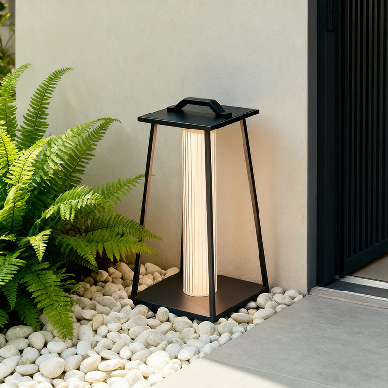 草坪灯户外防水设计师手提风灯日式民宿别墅景观庭院灯LED花园灯
