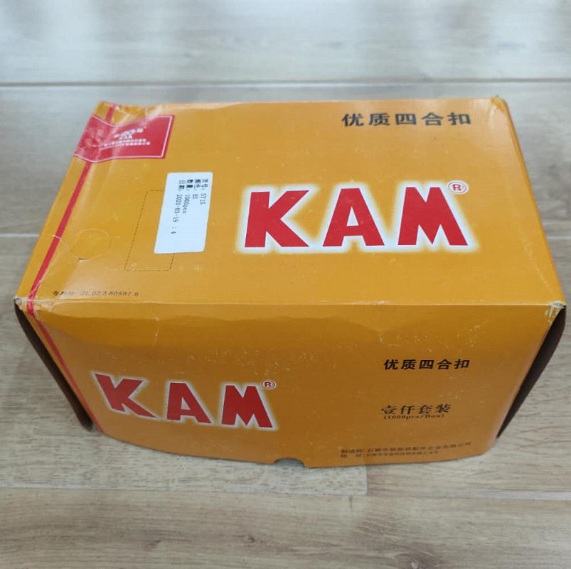 华联KAM加厚四合扣潜水服纽扣