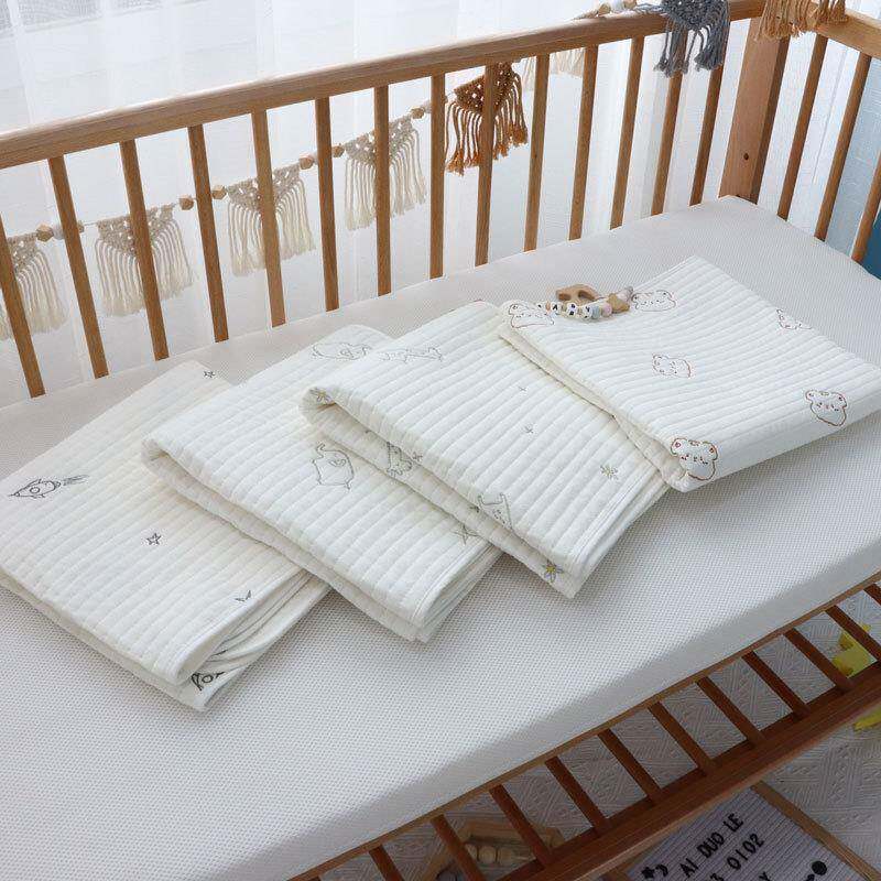 婴儿床床垫韩式缝棉新儿宝宝床单580刺绣儿童垫生子床纯上用品套
