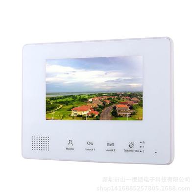 刷卡门禁SY828NH2B二US线制2/53/4///6户公寓宇直按式楼对讲系统