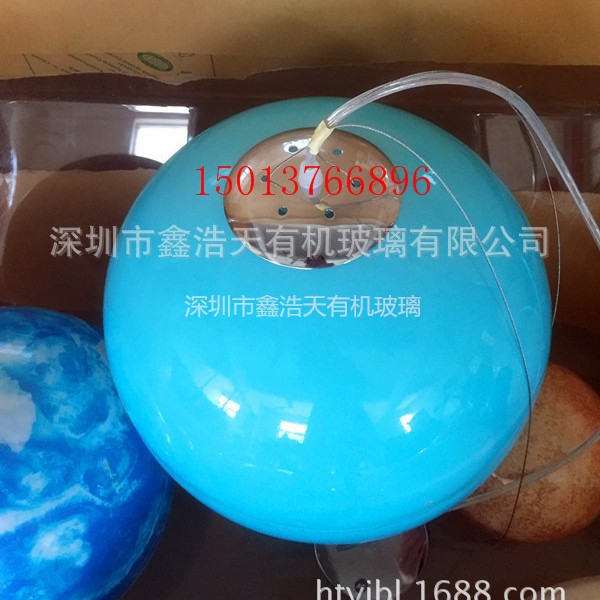 八大行星科教星球各种尺寸亚克力八大行星吊灯内发光星球仪