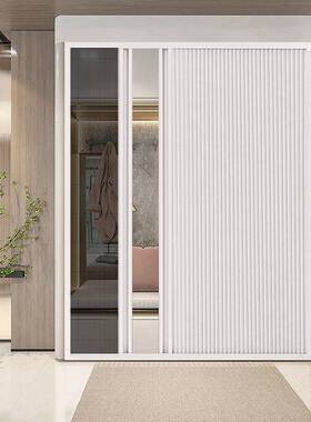 隐推形拉平移窗帘免打孔安OJZ装蜂巢挡隔寒遮光帘风蜂窝