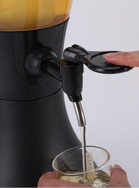 精扎啤酒炮5L大容量酒39389塔酒柱酒器果啤酒桶创意汁鼎饮分料机