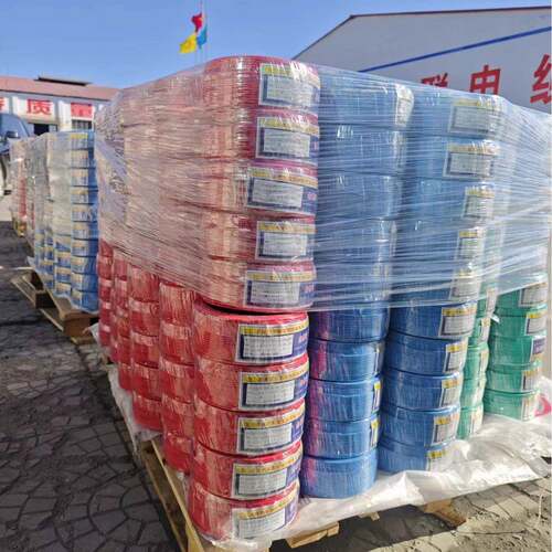 国标B/V铜R软电线阻燃450750V871单2芯多股软铜线芯电线.5/4/6平