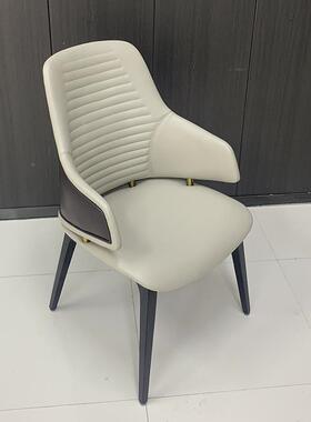 式椅轻奢用餐OLZ设计师创意船帆椅意酒店餐厅包厢售家楼处洽谈接