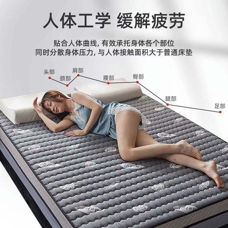 加FSK厚席梦2思床垫软垫家用弹1.8超软棉米乘2米2回记忆酒店专用