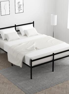 铁SJ-C003艺床人架民宿公寓简易装金属铁双床家用可拆装铁架床折