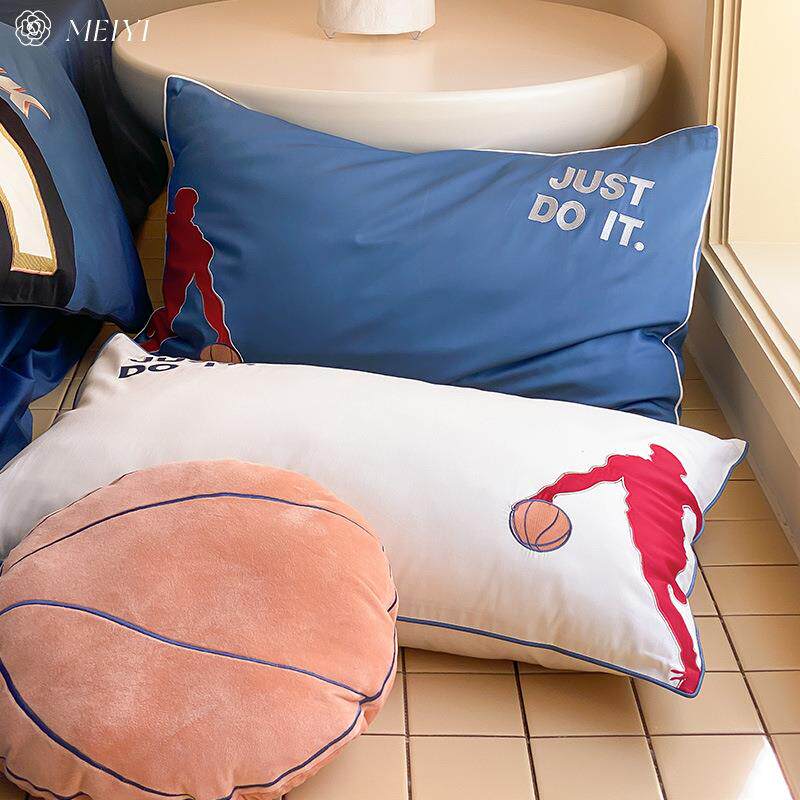 儿童用1.2m裸睡棉床单TUV四件套全纯棉100S长绒棉被套卡床通男孩