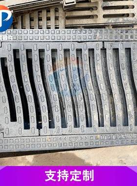 球墨铸铁圆井盖700市政道方形井盖排水沟CZX盖板路沉形降铸铁井盖