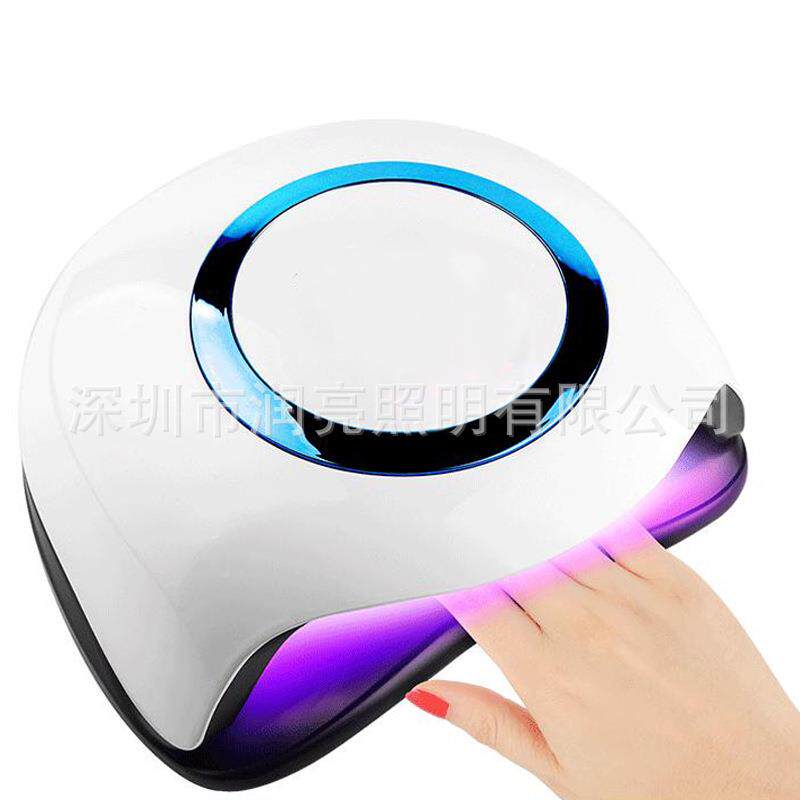 5050美甲9灯珠固化灯UV+UVA紫光554双波段LECYRD365nm+C350nm球头