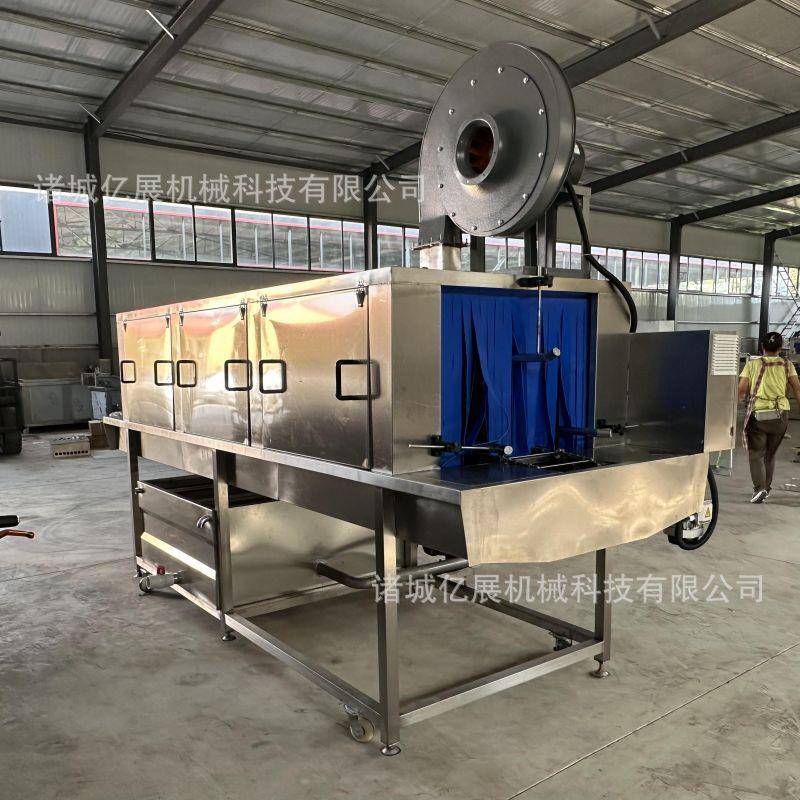 520全自动小筐清型水桶高蛋压喷淋洗设备鸭鸡蛋塑料洗筐机
