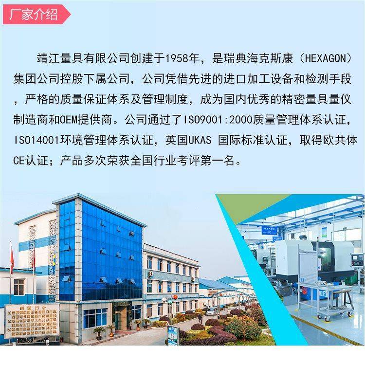 靖江棱环牌双钩数536显深标度精高度深度卡尺电子细杆测量工尺具