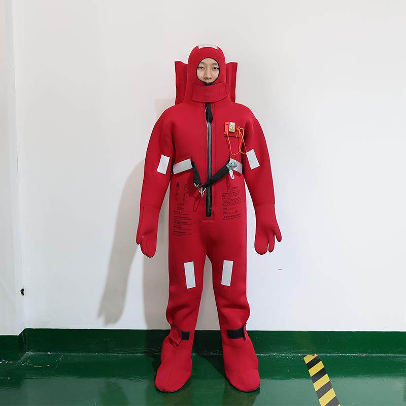 认船远用保温服救生服浸CCS证水保温船用保温服大浮力洋连体救生