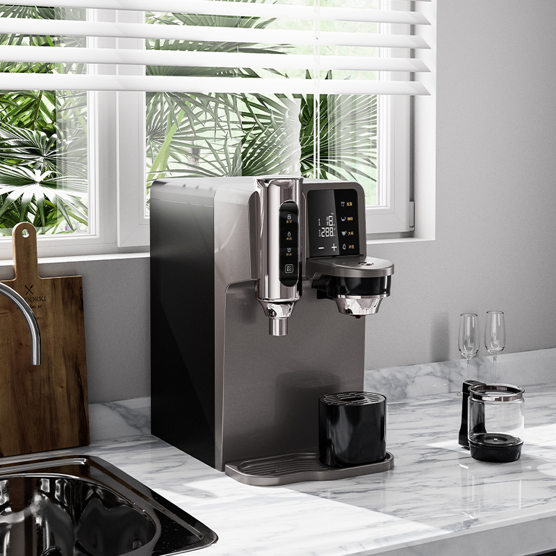 冰瀑净水机免安装台式净饮一体机泡茶器萃咖啡即热式饮水机臻萃