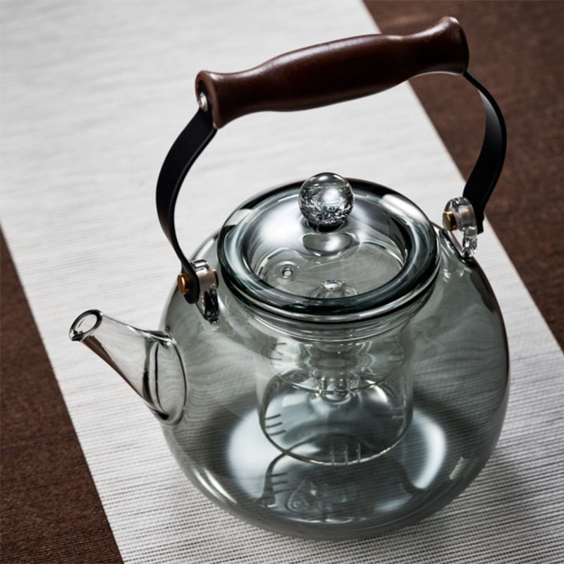 星空提梁壶玻璃泡茶壶泡茶具围炉煮茶茶壶杯耐热功夫茶具套装家用