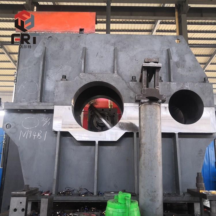 减速机壳体6米镗床对外加工大型焊接件焊接结构件