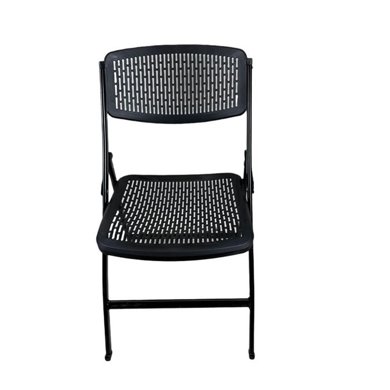 折叠培训椅子带写字板会议椅职员学生电脑桌椅一体网状透气办厂家