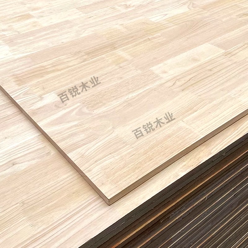 泰国原装橡胶木板E0级拼接板指接板直拼板多层板支持全屋定制