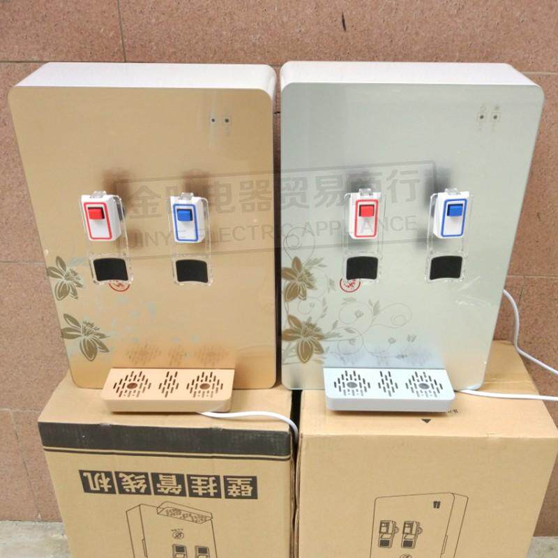 新款壁挂管线机净水器配套双龙头壁挂式管线饮水机防干烧插管机