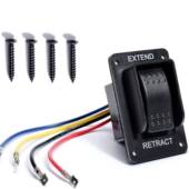 387874电源稳定器开关RV千斤顶开关带12V延伸缩回稳定器