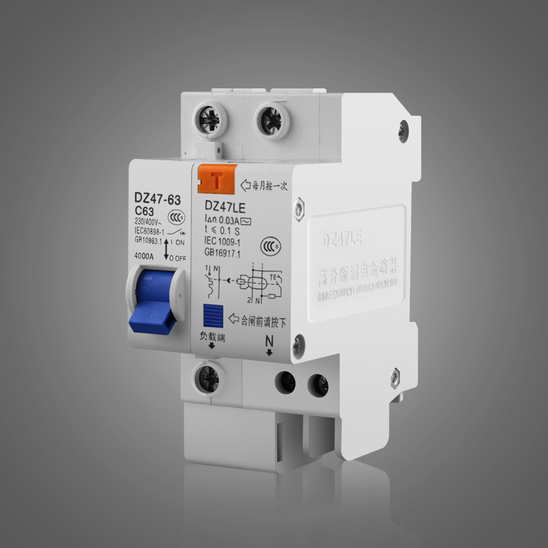 漏电保护器家用2P总开空气开关带漏电过载保护1P断路器3