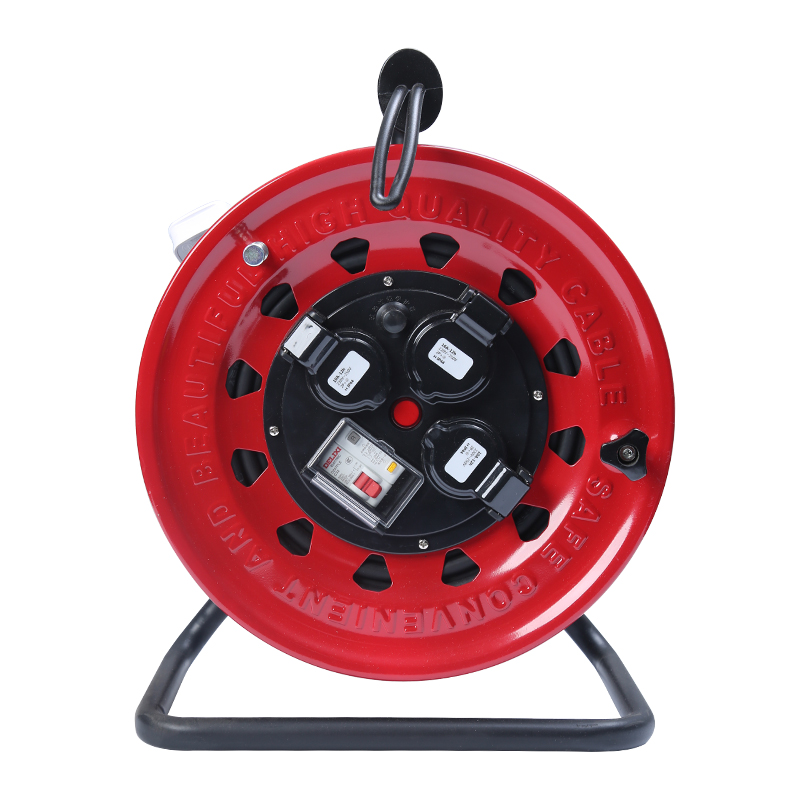 防水线盘空盘绕线移动电缆盘插座电线收线盘轮线轴30米米卷线盘