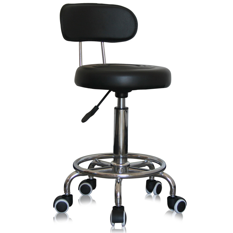 升降小圆凳实验凳美甲椅靠背旋转椅学生椅办公椅小电脑椅家用座椅