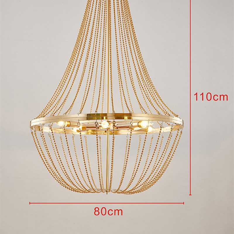 新品婚礼堂电镀珠帘吊灯婚庆道具路引水晶吊顶路引迎宾背景摆件