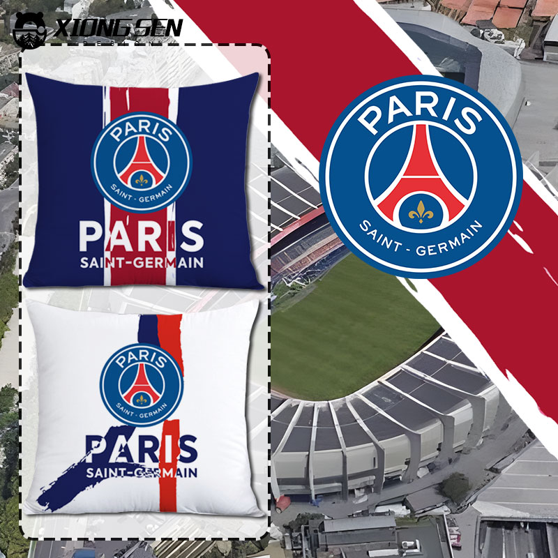 2-巴黎圣日耳曼队李刚仁球迷抱枕办公室腰枕沙发靠垫汽车靠枕