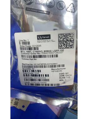 SAF-XE164F-96F66L AC 嵌入式 - 微控制器 封装LQFP-100 原装现货