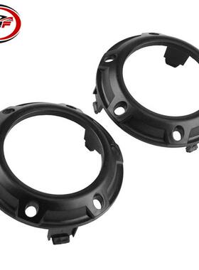 适用2007-2009欧蓝德Outlander一对前雾灯黑色罩框6400A739