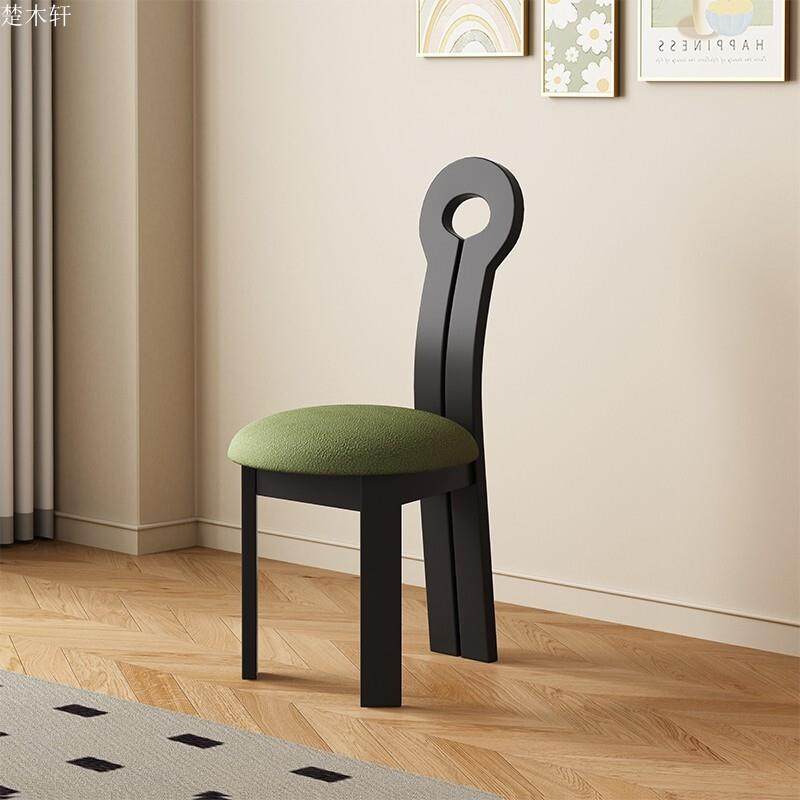 设计师网红中古餐椅家用复古椅子化妆凳休闲椅全实木靠背钥匙扣椅,电子元器件市场,其它元器件,淘宝优惠券,粉丝福利购,淘宝优惠卷