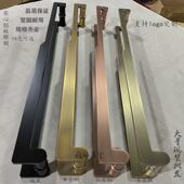 中式 黑色拉手有框门拉手玻璃门把手木门门拉手仿古铜大门拉手