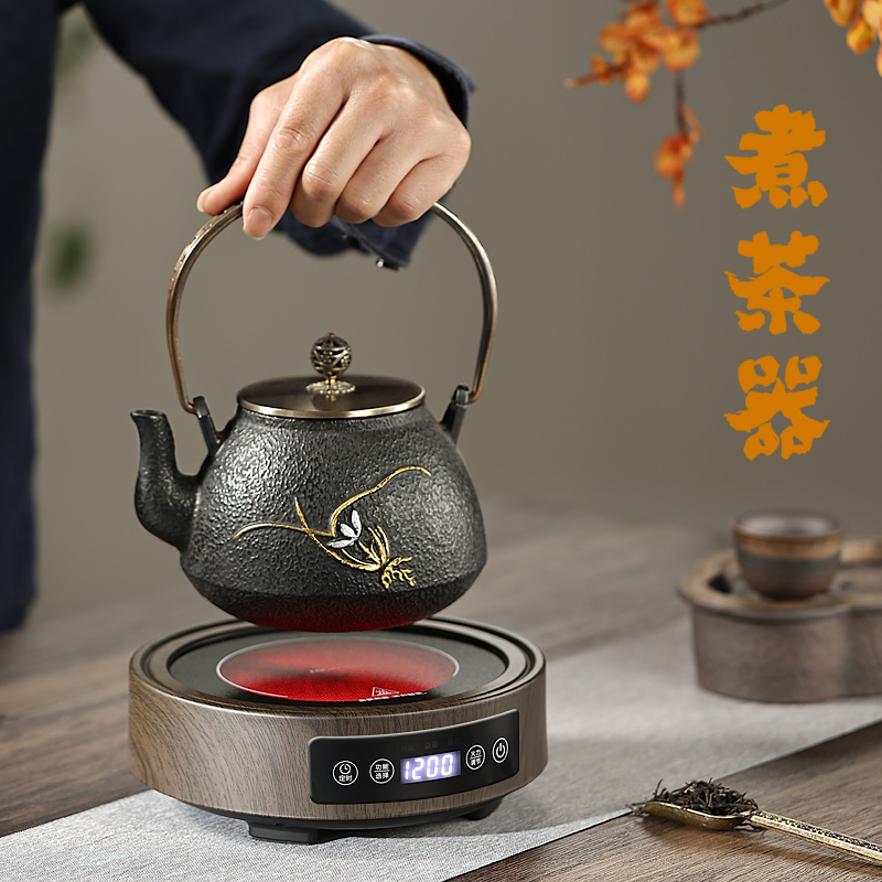 新款小茶炉电陶炉家用迷你多功能加热烧水玻璃茶壶养生煮茶器