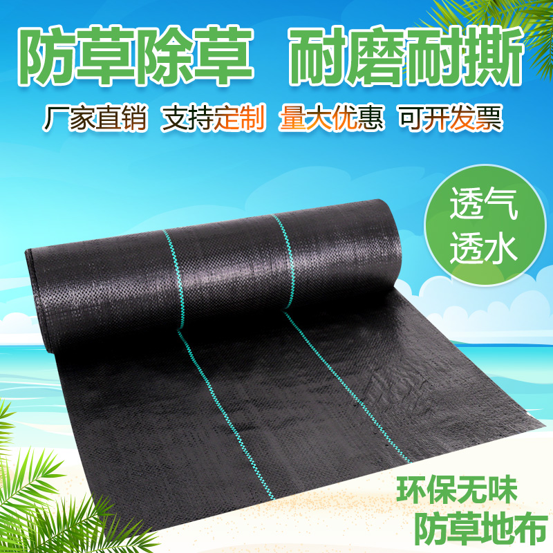 防草布除草布果园果树遮草盖草布农用园艺地布耐用透气保湿
