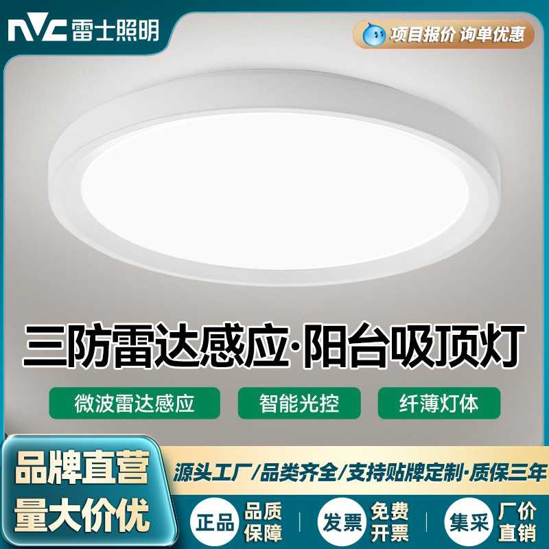 定制款雷士LED吸顶灯|简约现代