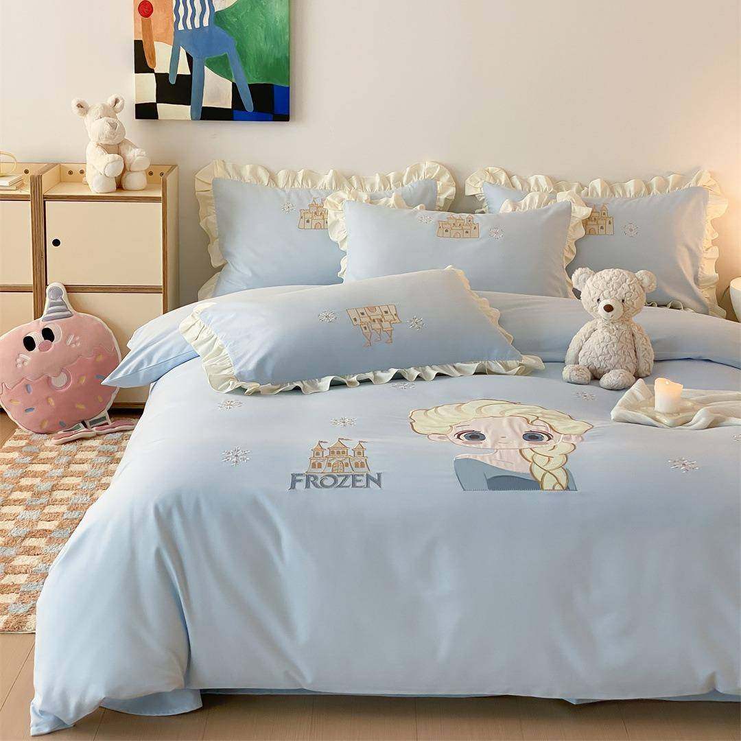 公主风全棉磨毛三四件套少女粉加厚纯棉保暖被套单双人用床品家纺,五金/工具,五金工具箱/五金收纳箱,淘宝优惠券,粉丝福利购,淘宝优惠卷