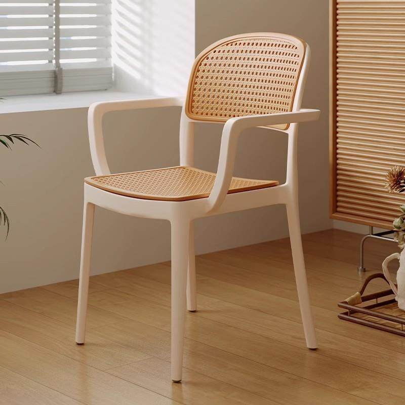 扶手塑料椅子家用餐椅靠背藤椅可叠放户外凳子阳台休闲透气藤编椅,五金/工具,五金工具箱/五金收纳箱,淘宝优惠券,粉丝福利购,淘宝优惠卷