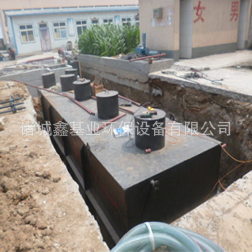 定制一体化预制泵站 生活污水处理设备 地埋一体化污水处理设备
