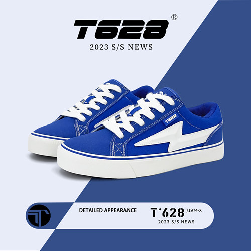 T628情侣潮流低帮帆布滑板鞋