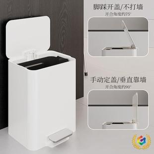 厨房垃圾桶家大号大容值量客厅用卫生间高颜带盖脚F$px}$%p踏2205