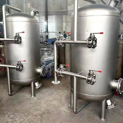 浅层冲砂石英砂过滤器多介质过滤罐全BBY自动反洗浅层器砂过滤厂