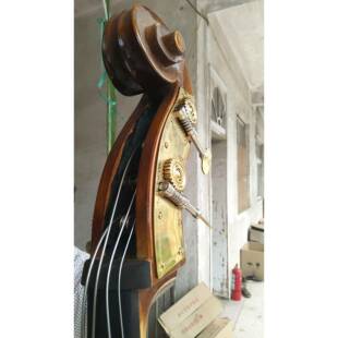 通工灵手制作实木低音大琴贝司提倍814大提琴厂家手工油漆