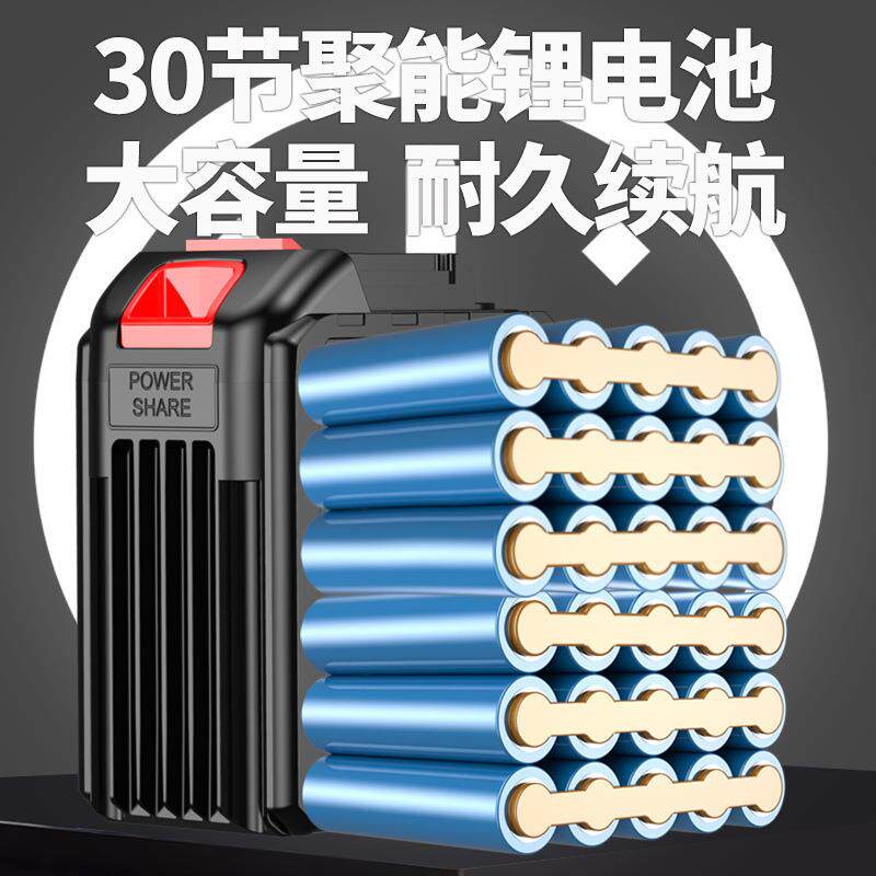 进口30节充电式锂子电大功率48167高速锯手持无刷链电锯户外伐式木锯树