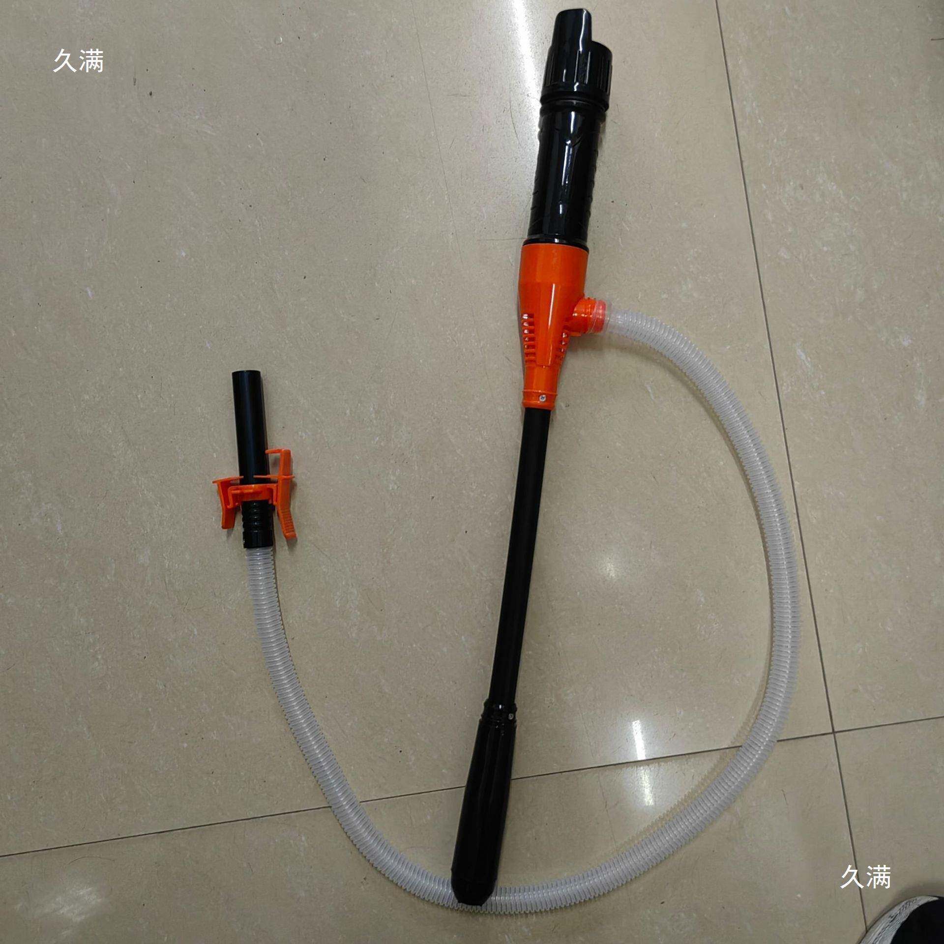 可拆卸电抽水169抽油管吸油器便携自式电动抽油泵驾软器管动输油 - 实物图