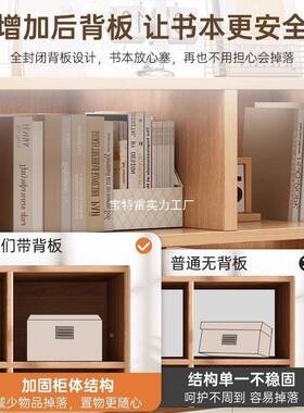 柜书柜一靠墙收纳柜置物架落WQW地家阳用储物柜台柜幼儿园书包柜体子