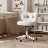 d14动可移升降旋转子蝴蝶结化妆椅凳化妆卧室梳妆台椅网红女生奶
